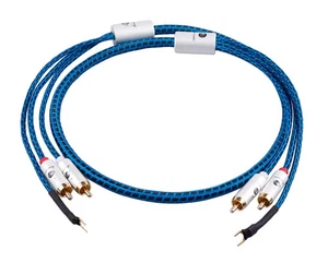 Audio Cinchkabel Boaacoustic Blueberry SIGNAL 1,5 m Phonokabel Cinch Phono kabel - Picture 1 of 1