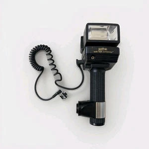 Sunpak Auto 455 Thyristor Camera Flash Tested Working Rare - Picture 1 of 9