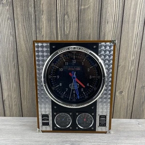 Orologio da parete Airfield barometro e termometro SPIRIT OF ST. LOUIS - LINDBERGH - Foto 1 di 21