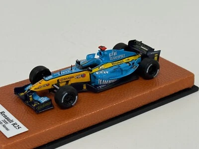 1/43 Renault R25  from 2005 F1 Season of Fernando Alonso Leather base JPN232 - Image 1 of 4