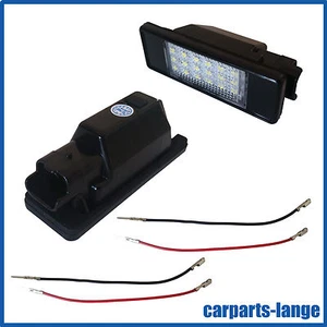 LOT LED pour CITROEN PEUGEOT éclairage plaque d'immatriculation lampe  - Photo 1 sur 1
