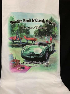 Keels & Wheels Concours d'Elegance T Shirt Mens T Shirt NEW - Picture 1 of 5