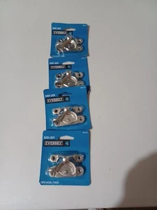 Sash Lock Everbilt Satin Nickel Finish 482315 4 Locks All New In Package - Picture 1 of 8