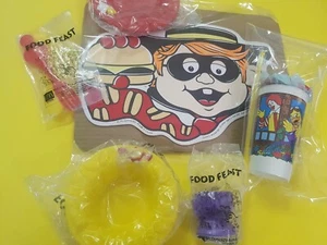 McDonalds Toys Vintage 1999 Food Feast Complete Set πNewπ - Picture 1 of 14