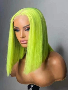 Lace Frontal Human Hair Wigs for black women - Picture 1 of 59
