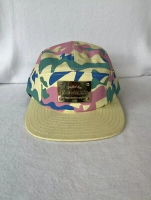 Chapéu Pink Dolphin Multi-Camo 5 painéis - Imagem 1 de 4