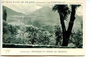 Image Cointreau - 3e série N°17 - Hautes-Alpes - Briançon et massif du Mélézin b - Picture 1 of 2