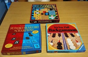 Konvolut: Spielesammlung, Backgammon, Sudoku & Kakuro Champion - Bild 1 von 12