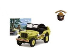 2022 GREENLIGHT 1:64 SMOKEY BEAR SERIES 1 1942 WILLYS MB JEEP DIECAST CAR