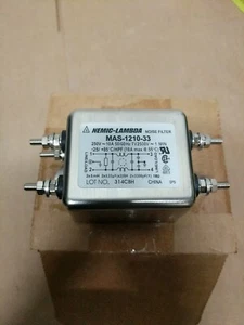 TDK Nemic-Lambda Noise Filter 250V 10A 50/60Hz, MAS-1210-33 - Picture 1 of 10