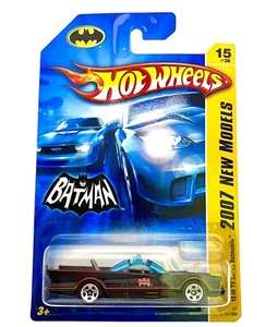 Hot Wheels 1966 TV Series Batmobile 2007 in Black from 2007 New Models Series - Picture 1 of 7