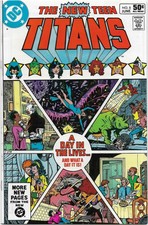 New Teen Titans #8 - VF - A Day in the Lives - Direct Edition