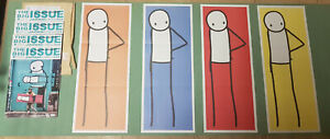 STIK - 'Japanese Big Issue Posters' (Rare complete set of 4) 