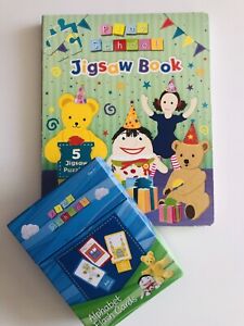 Play School Bundle - Jigsaw Book + Alphabet  character flash cards,  Jemima ABC