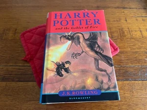 Harry Potter Goblet of Fire 2000 1st Ed Aust H/Back c/w Errors VGC - Picture 1 of 9