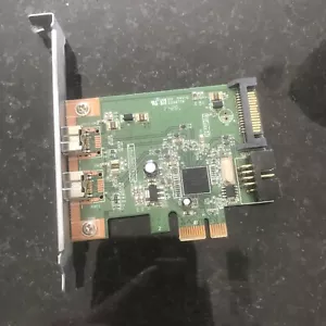 HP 491886-002 Firewire Card PCI-EXPRESS IEEE Dual Interface 632487-001 - Picture 1 of 2