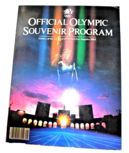 1984 Official Olympic Souvenir Program Games of the XXIIIrd Olympiad Los Angele - Picture 1 of 8