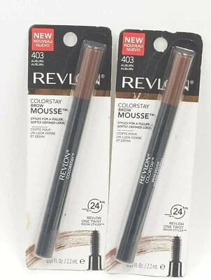  Revlon Colorstay Brow Mousse #403 AUBURN (2X) Lot NBN 🆕💯Original ✅🔥 - Image 1 of 4