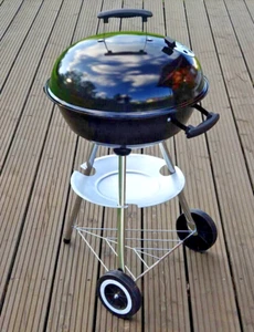 Kugelgrill Holzkohlegrill Rundgrill Grillwagen Grill -Standgrill - Ø 43,8 cm - Bild 1 von 8