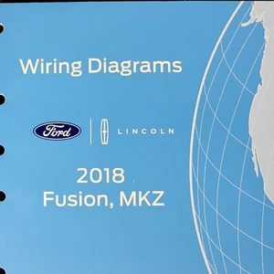 Ford Fusion Lincoln MKZ 2018 diagramas de cableado eléctrico manual tecnología automotriz - Imagen 1 de 8