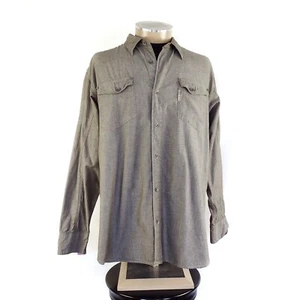 Camisa Columbia Sportswear 100 % algodón marrón abotonada manga larga XL - Imagen 1 de 7