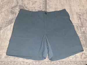 The North Face Shorts Yourh Girls Extra Large XL Green Nylon Spandex Hiker - Picture 1 of 5
