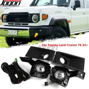 Pair DRL LED Front Bumper Fog Light For Toyota Land Cruiser 76 LC76 V8 GXL 2024+ - Picture 1 of 13