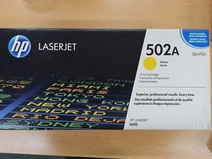 HP 502A Yellow Toner Original NEU - Bild 1 von 2