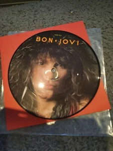 Bon Jovi In And Out Of Love / Roulette (Live) 7" Vinyl Picture Disc 45.EXC - Picture 1 of 2