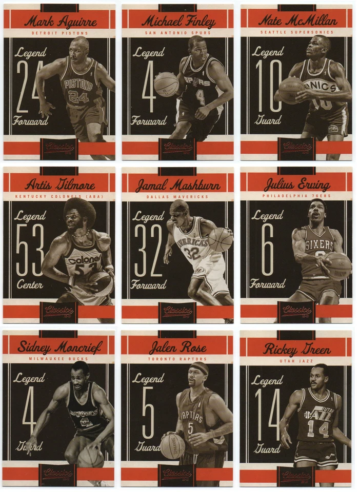 2010-11 Classics Legend Short Print SP /999 - Escolha Qualquer - Imagem 1 de 1