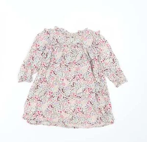 Matalan Girls Pink Viscose Blend Shift Size 4-5 Years - Picture 1 of 12