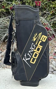 Cobra King Cobra Staff Bag Golftasche Regenhaube schwarz gold - Bild 1 von 11