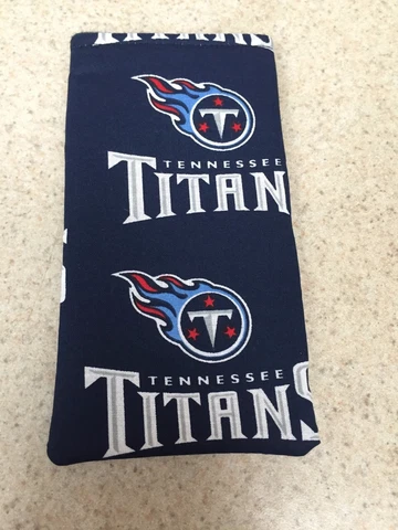 Eyeglass / Sunglass Soft Fabric Case - Tennessee Titans - NFL Football Cover