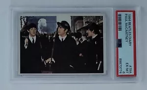 1964 Topps BEATLES DIARY PAUL McCARTNEY #19A PSA 6 EX-MT POP 4 - Picture 1 of 3