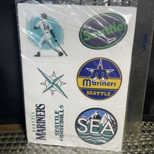 Seattle Mariners - Set Of 27 Pieces Baseball ⚾️ Decals - Picture 1 of 1