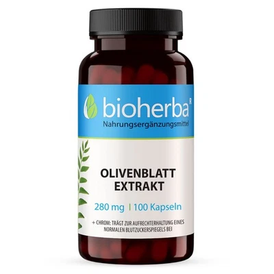 Olivenblatt Extrakt 280 mg 100 Kapseln - Bild 1 von 2