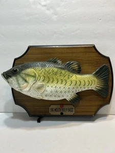 Big Mouth Billy Bass Singing Fish 1999 Take Me to the River Don't Worry Be - Picture 1 of 14