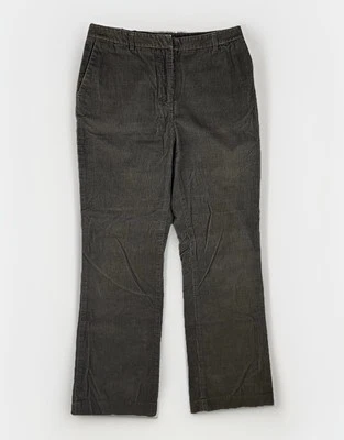 Pantalones Brooks Brothers 346 para mujer talla 8 marrón pana chino Old Money tiro medio Foto 1 de 4