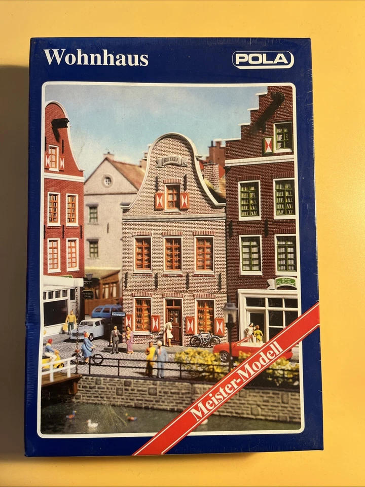 Pola scala H0 749 kit di montaggio "RESIDENZA" non montato in confezione originale 2 in blister 1 senza - Immagine 1 di 1