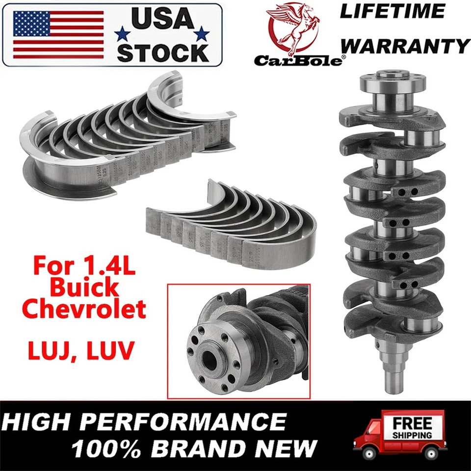 Cigüeñal STD de 1,4 L y cojinete principal y de varilla para Chevrolet Trax LUJ LUV 2015-2021 Foto 1 de 4