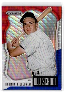 2021 Panini Prizm Harmon Killebrew #OS-6 Old School Red/White/Blue Prizm Twins - Picture 1 of 2