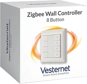 Vesternet Zigbee 8 Tasten Wandhalterung Fernbedienung Hubitat, Smarthings & Home Assistant - Bild 1 von 6