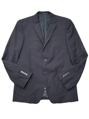 Versace Collection Men’s 100% Virgin Wool Sports Coat Blazer Navy Blue Size 48 - Image 1 of 4