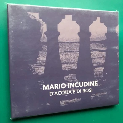 Mario Incudine D'ACQUA E DI ROSI (Love Songs of Sicily) Italian Folk CD Canticu Foto 1 de 4