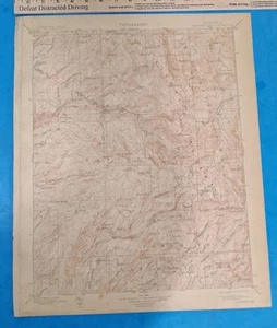 Kalifornien USGS Topographische Karte 1895 Original Dardanellen Yosemite - Bild 1 von 11