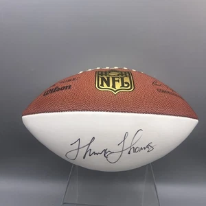 Thurman Thomas Salón de la fama Autografiado Tamaño Completo Wilson Fútbol Buffalo Bills #34 B25 - Imagen 1 de 7