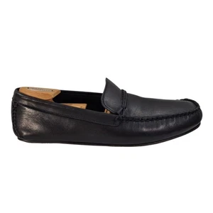 Allen Edmonds Super Zapatos Deportivos Negros Mocasines de Conducción Zapatos de Cuero para Hombres 10.5 D - Imagen 1 de 11