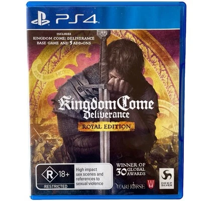 Kingdom Come Deliverance Royal Edition PlayStation 4 PS4 Juego PAL Tracked Post Foto 1 de 4