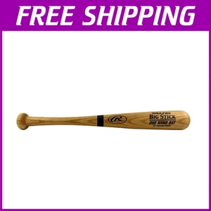Durable 22-Inch Ash One-Hand Training Bat for Baseball and Softball Practice - Picture 1 of 8