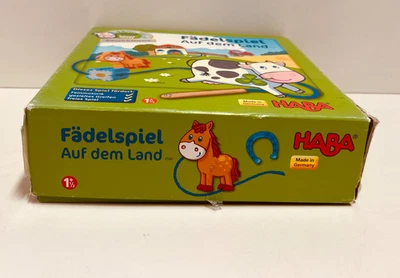 HABA - Fädelspiel - Auf dem Land - Vollständig - GUT - Bild 1 von 4